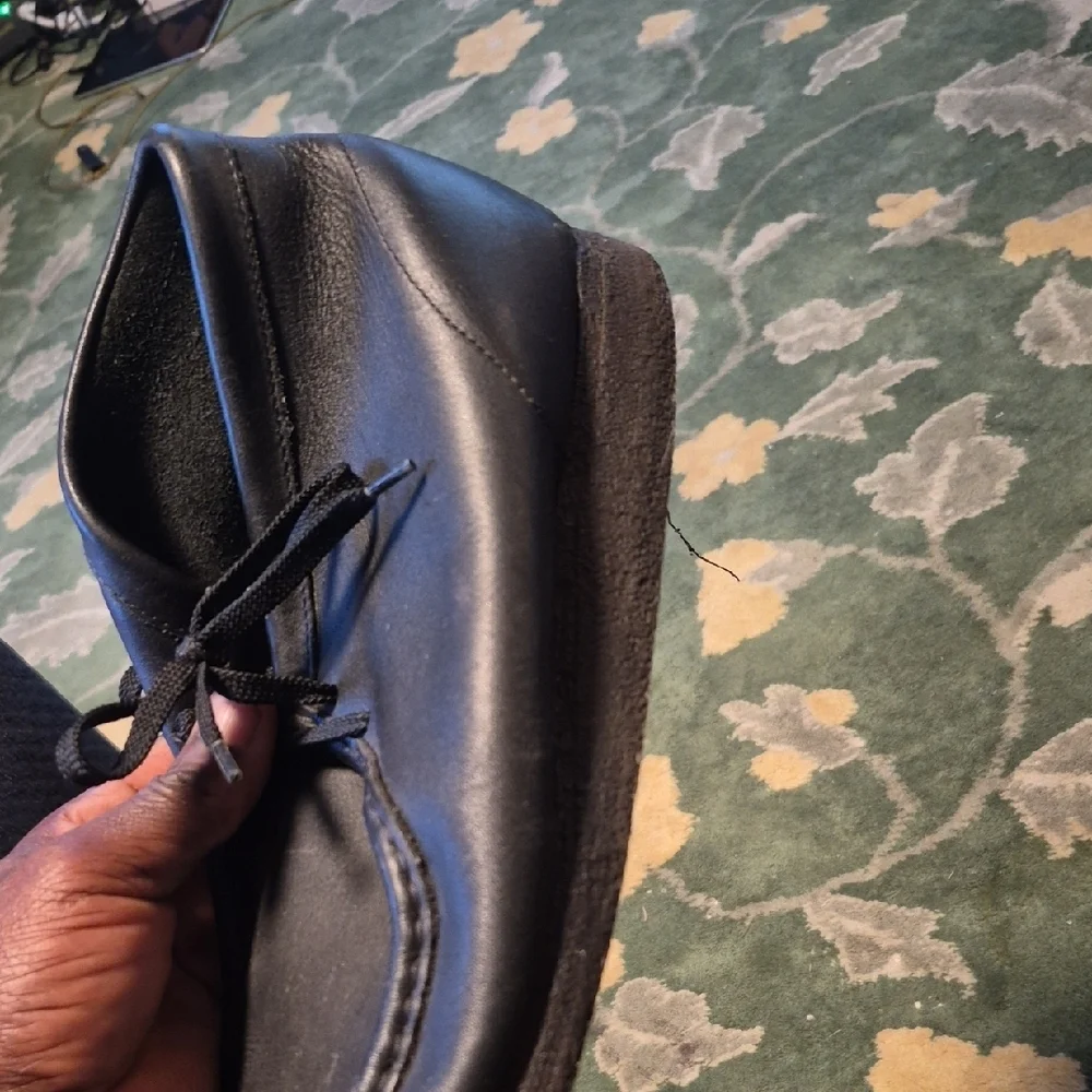 Clarks Black Chukka Boots